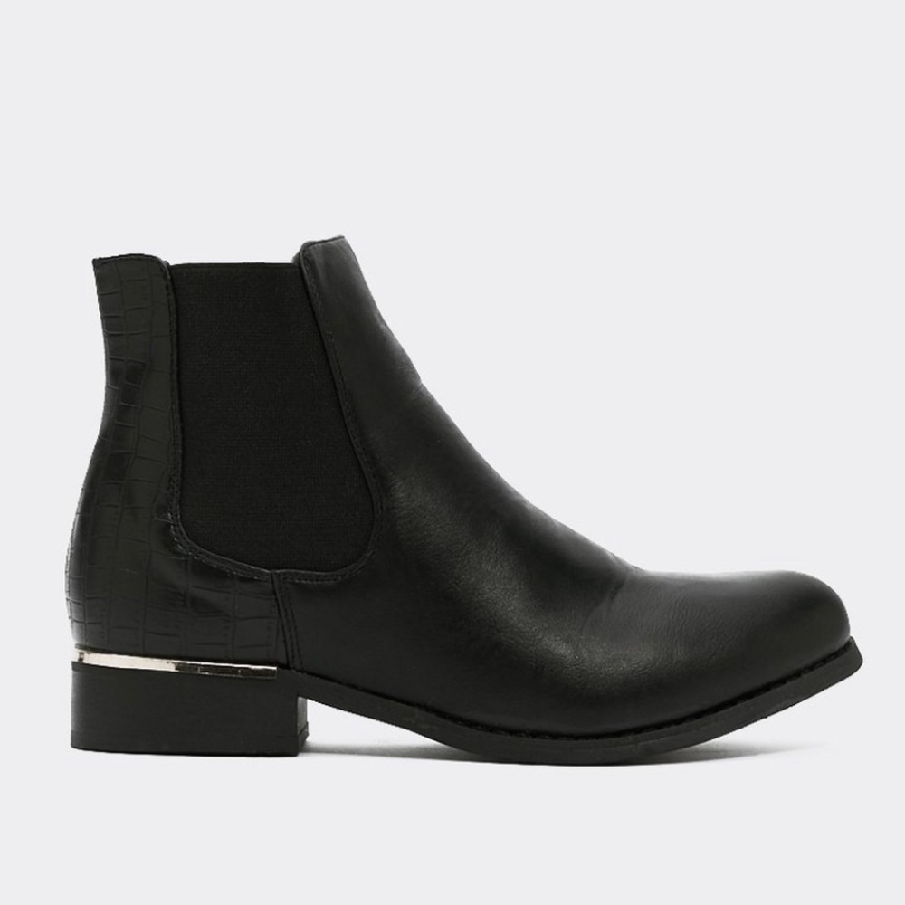 Nasty Gal Long Live Croc N Roll boot